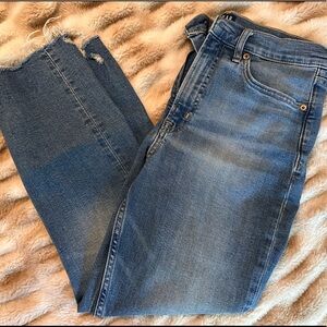 Gap High Rise Cigarette Jeans